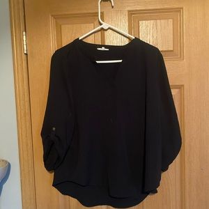 Maurices black dress up top